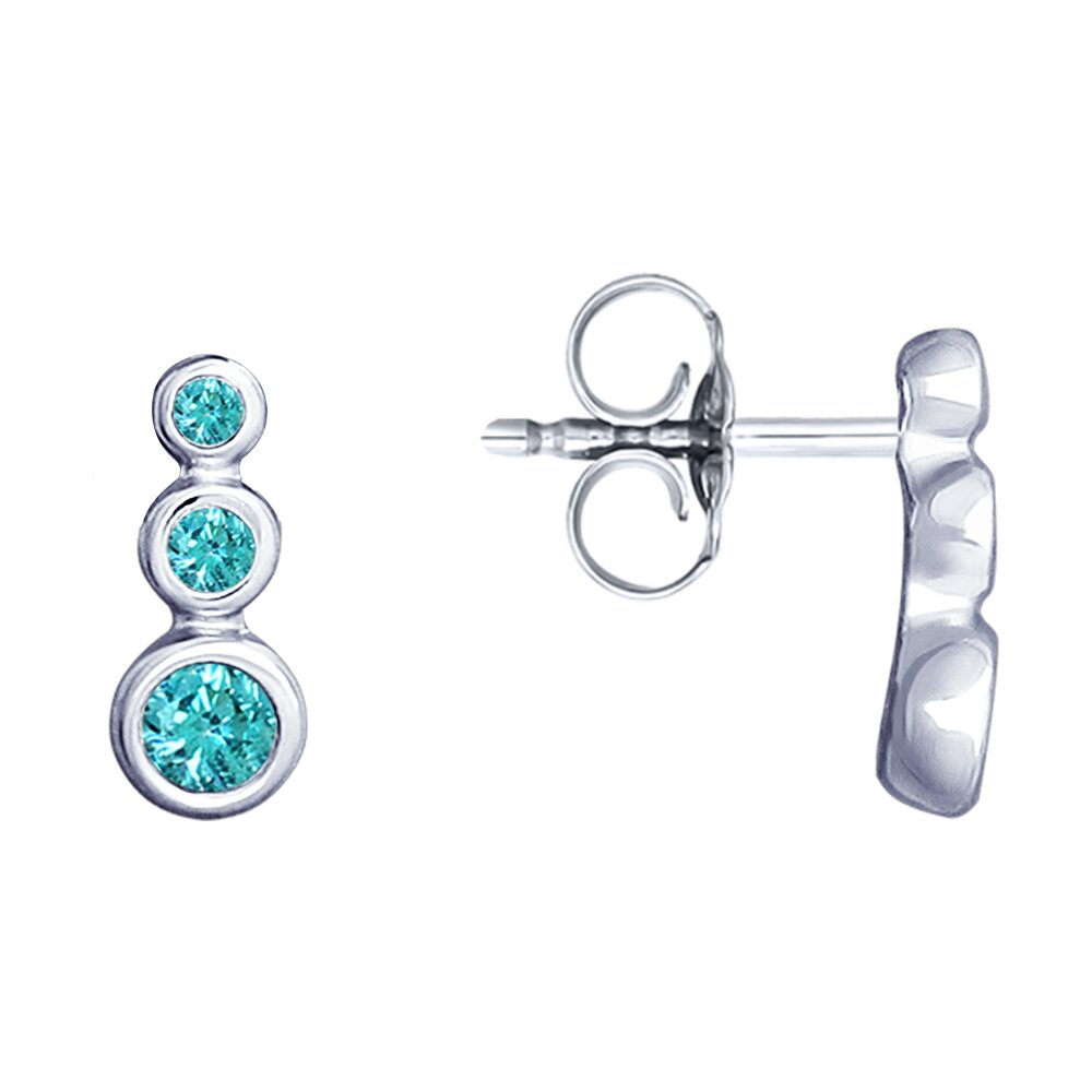 Серьги SOKOLOV из серебра с фианитами
Серьги SOKOLOV из серебра с фианитами