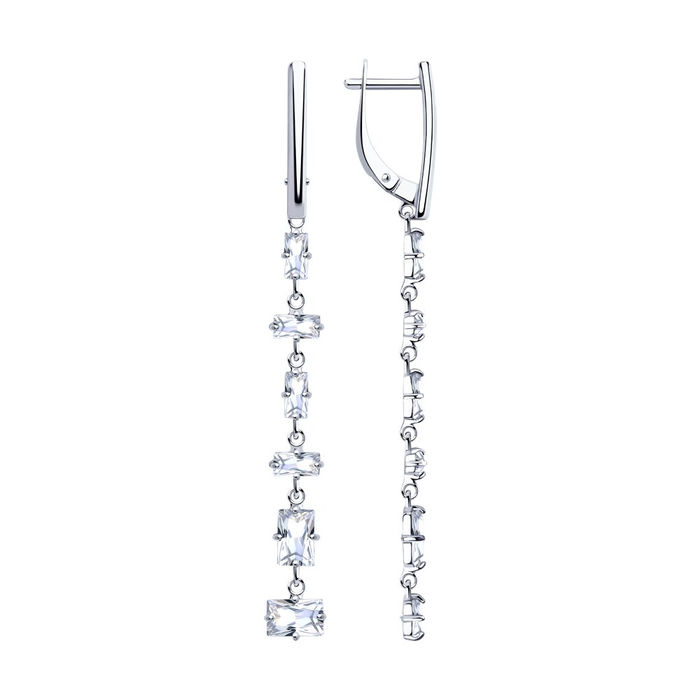 Серьги SOKOLOV из серебра с фианитами
Серьги SOKOLOV из серебра с фианитами