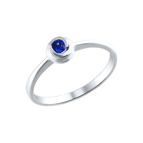 Кольцо SOKOLOV из белого золота с сапфиром
Кольцо SOKOLOV из белого золота с сапфиром