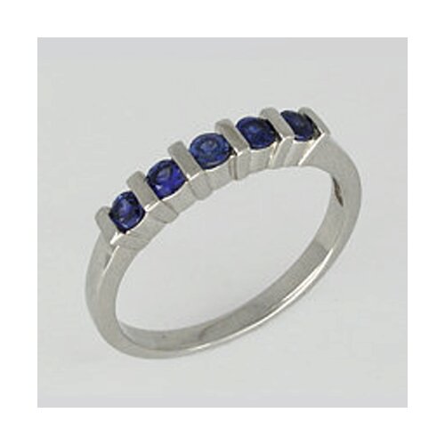 Кольцо SOKOLOV из белого золота с сапфирами 
Кольцо SOKOLOV из белого золота с сапфирами