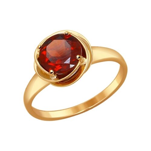 Кольцо SOKOLOV из золота с гранатом
Кольцо SOKOLOV из золота с гранатом