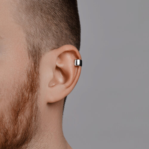 Серьга из серебра - фото 2