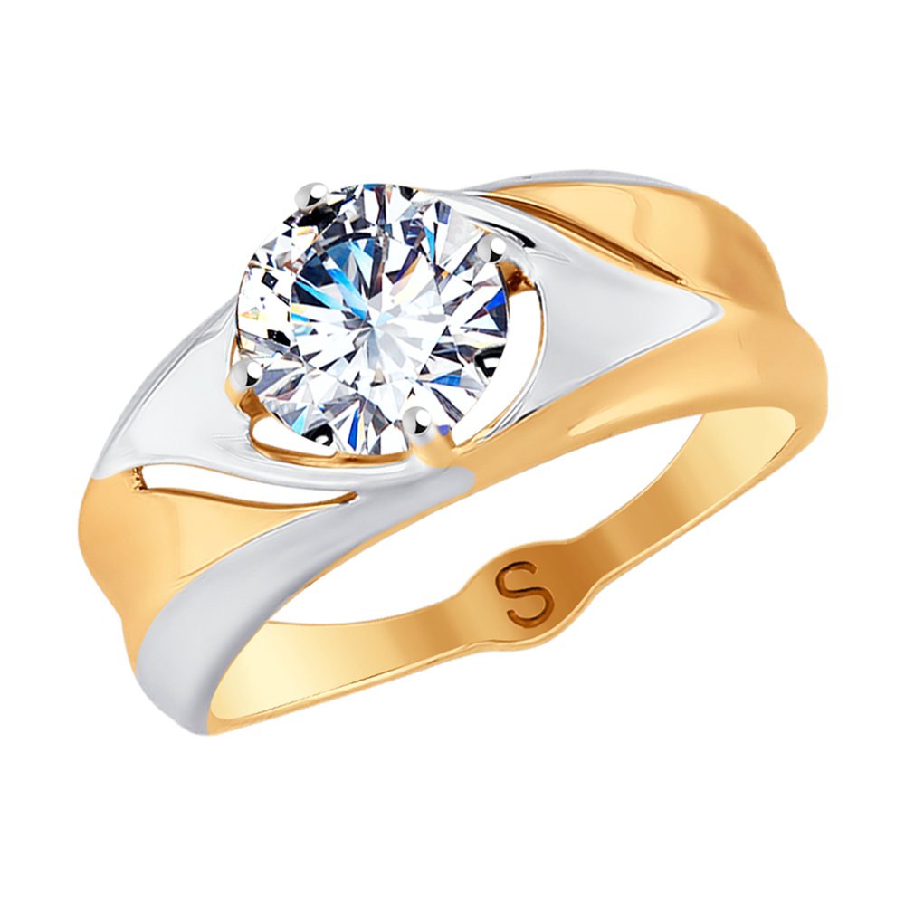 

Кольцо SOKOLOV из золота со Swarovski Zirconia