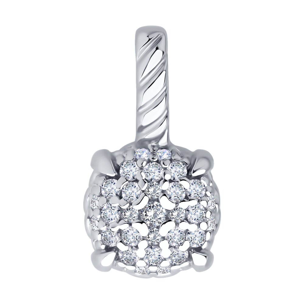 Подвеска SOKOLOV из серебра с фианитами