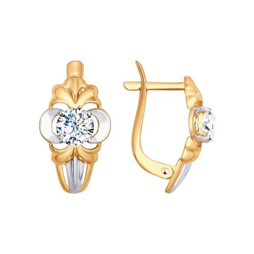 

Серьги SOKOLOV из золота с фианитами