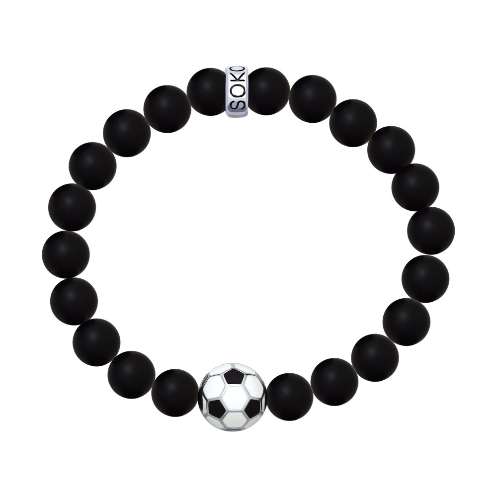 

Браслет с агатами и эмалью SOKOLOV