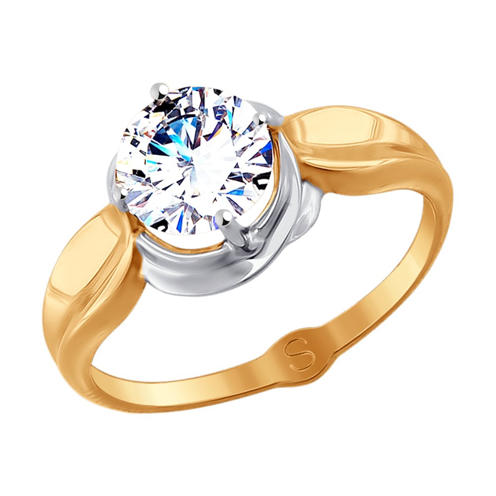 

Кольцо SOKOLOV из золота со Swarovski Zirconia