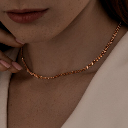 Цепь из золочёного серебра - фото 3