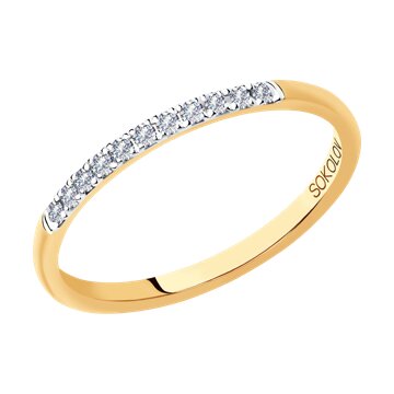 Кольцо SOKOLOV Diamonds из золота с бриллиантами