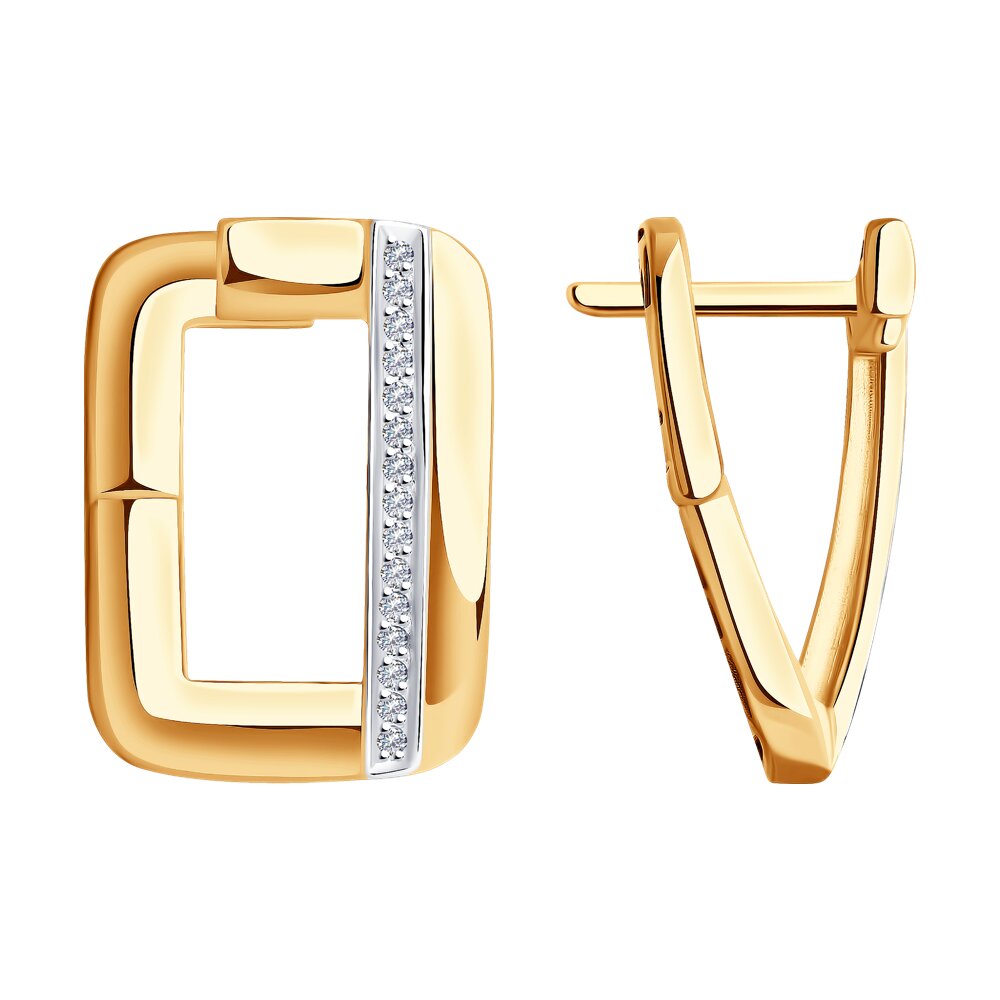 

Серьги SOKOLOV Diamonds из золота с бриллиантами