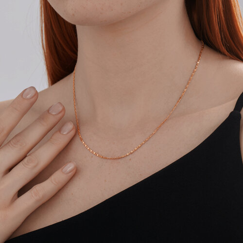 Цепь из золочёного серебра - фото 3