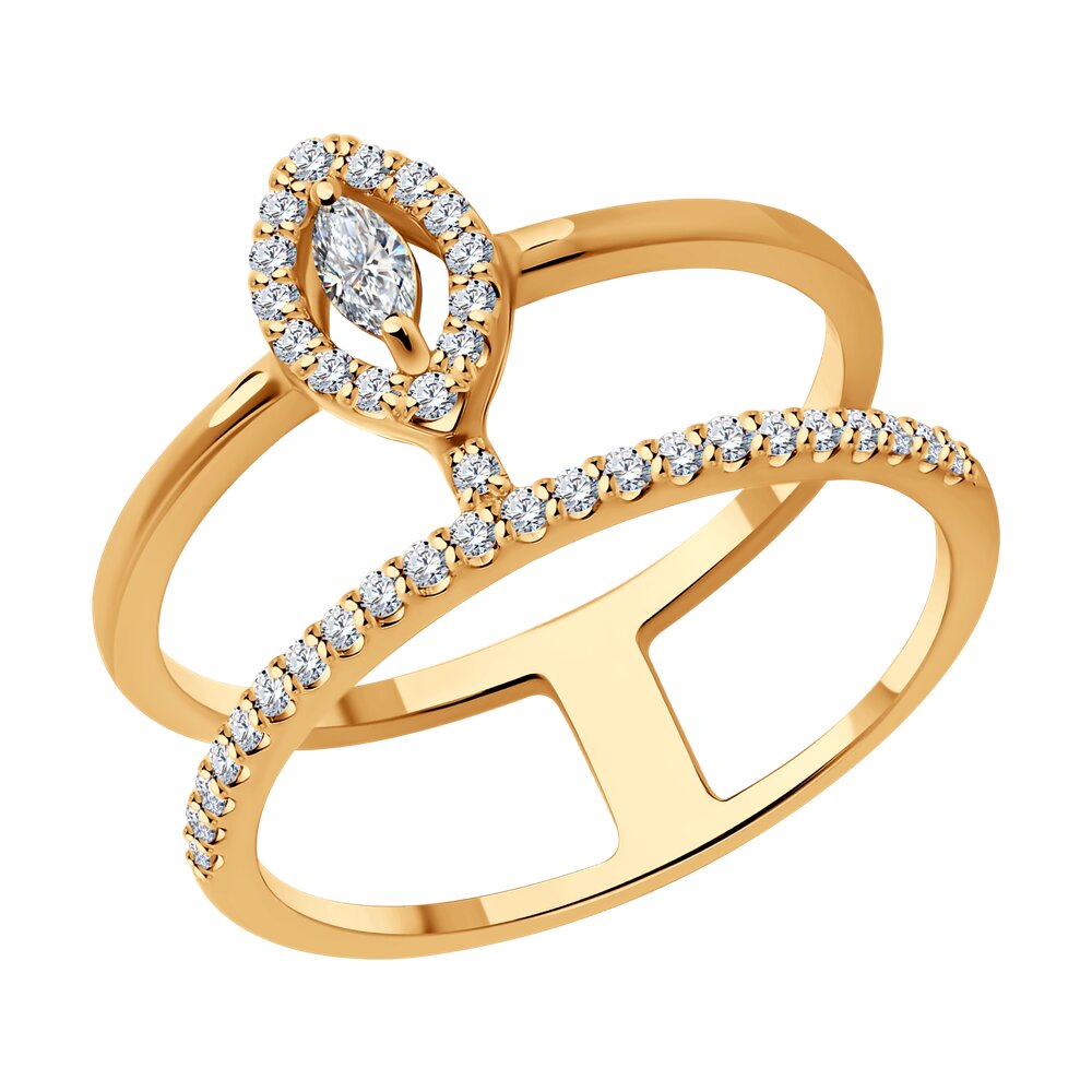 

Кольцо SOKOLOV Diamonds из золота с бриллиантами