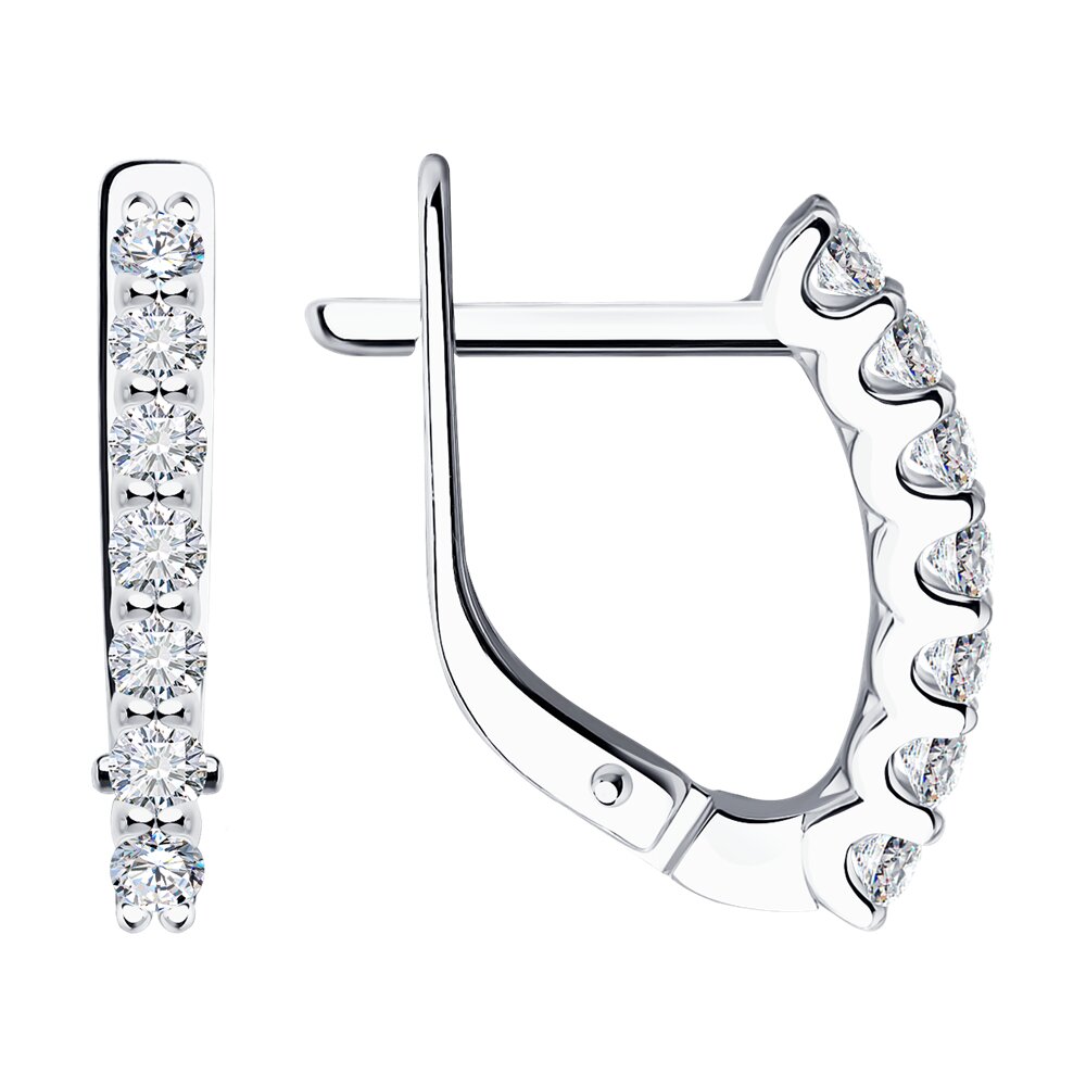 

Серьги SOKOLOV Diamonds из белого золота с бриллиантами
