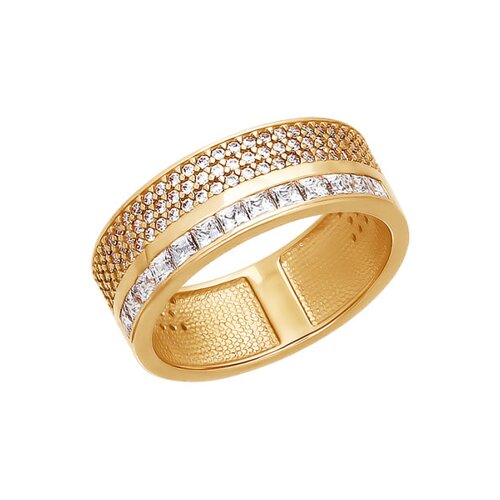 

Кольцо SOKOLOV из золота со Swarovski Zirconia