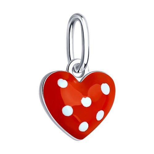 Подвеска из серебра с эмалью - фото 2