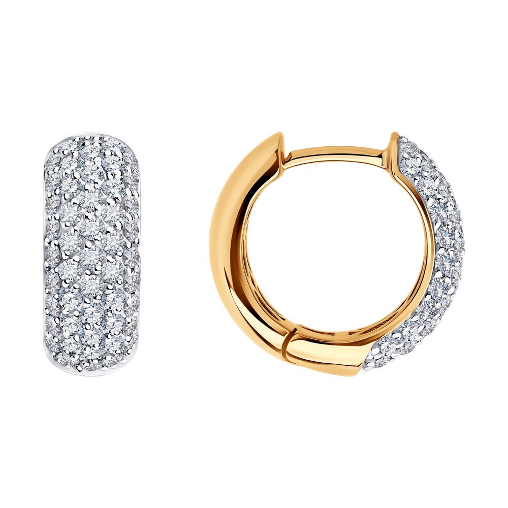 Серьги SOKOLOV из золота с бриллиантами 434990₽