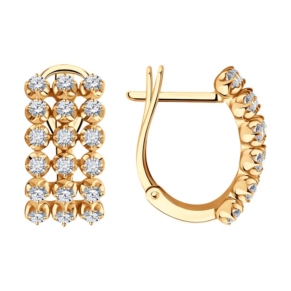

Серьги SOKOLOV Diamonds из золота с бриллиантами
