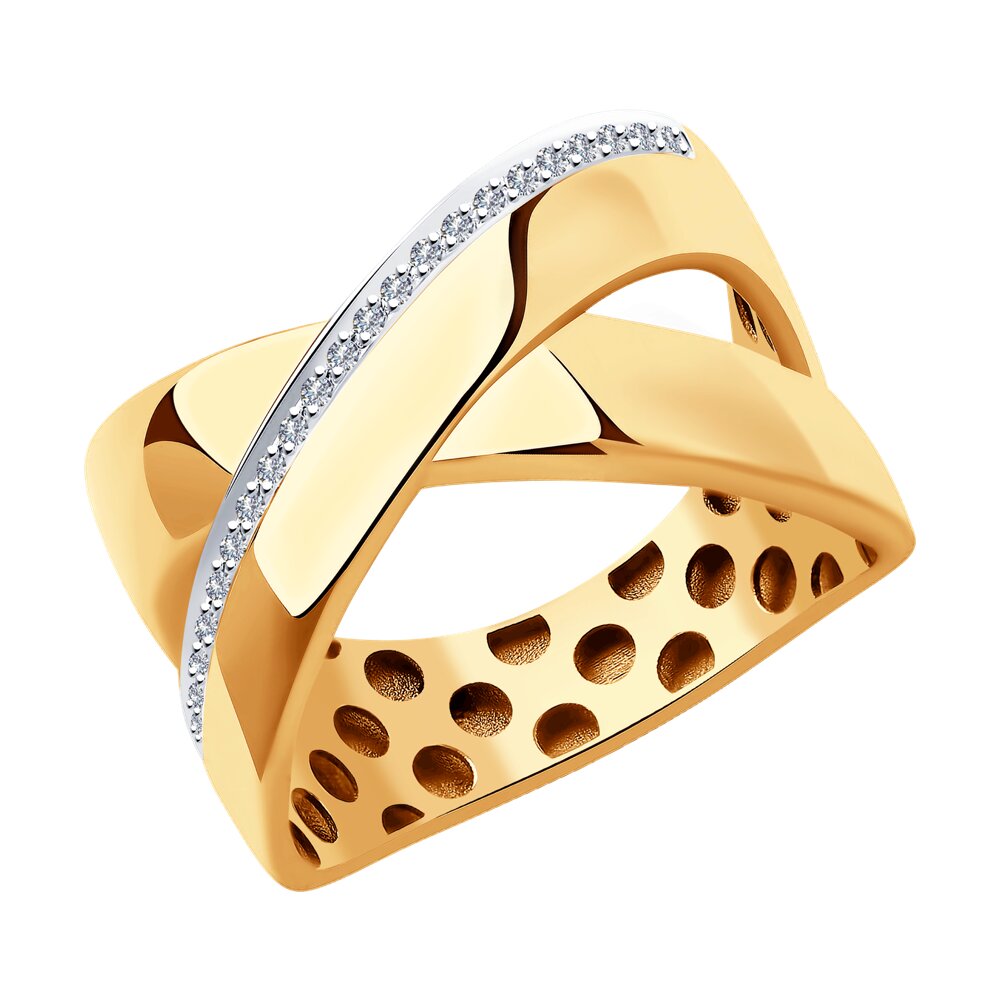 

Кольцо SOKOLOV Diamonds из золота с бриллиантами