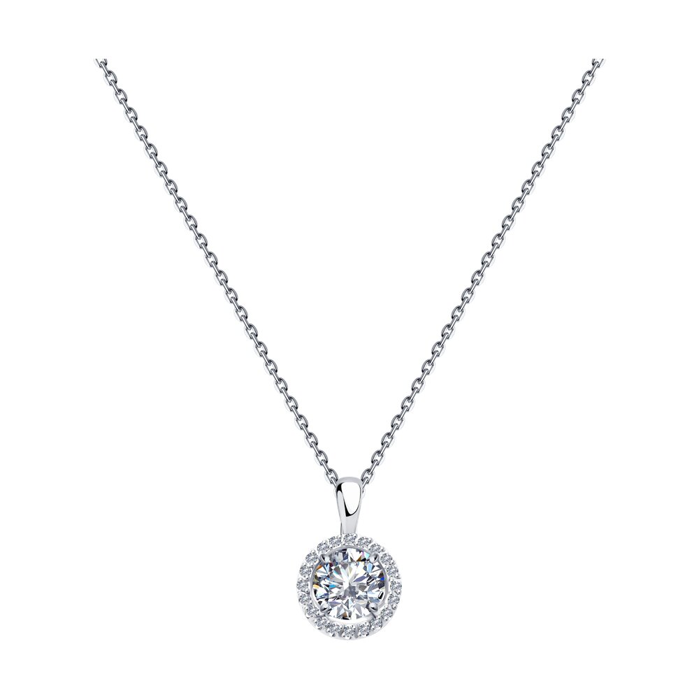 

Колье SOKOLOV Diamonds из белого золота с бриллиантами