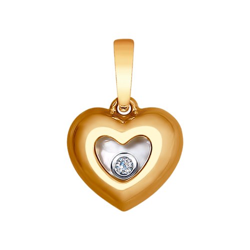 Кулон «Сердце» SOKOLOV из золота