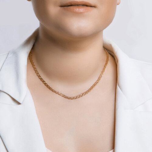 Цепь из золочёного серебра - фото 3