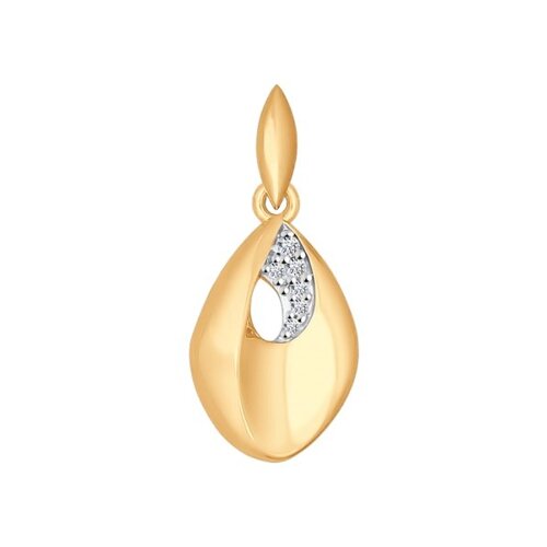 

Подвеска SOKOLOV из золота с фианитами