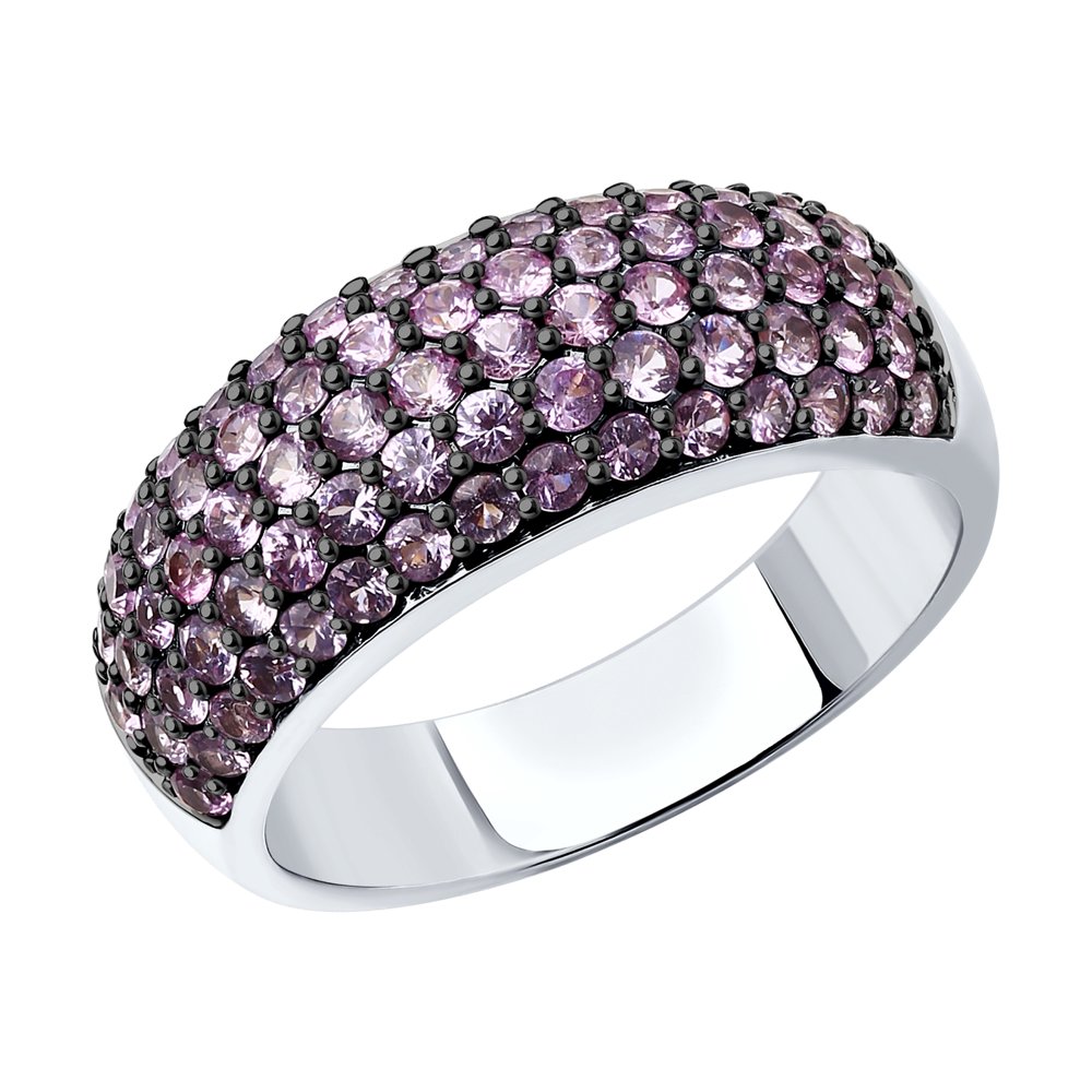 

Кольцо SOKOLOV Diamonds из белого золота с сапфирами