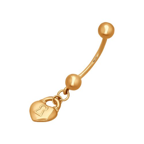 

Украшение для пирсинга пупка с замком SOKOLOV