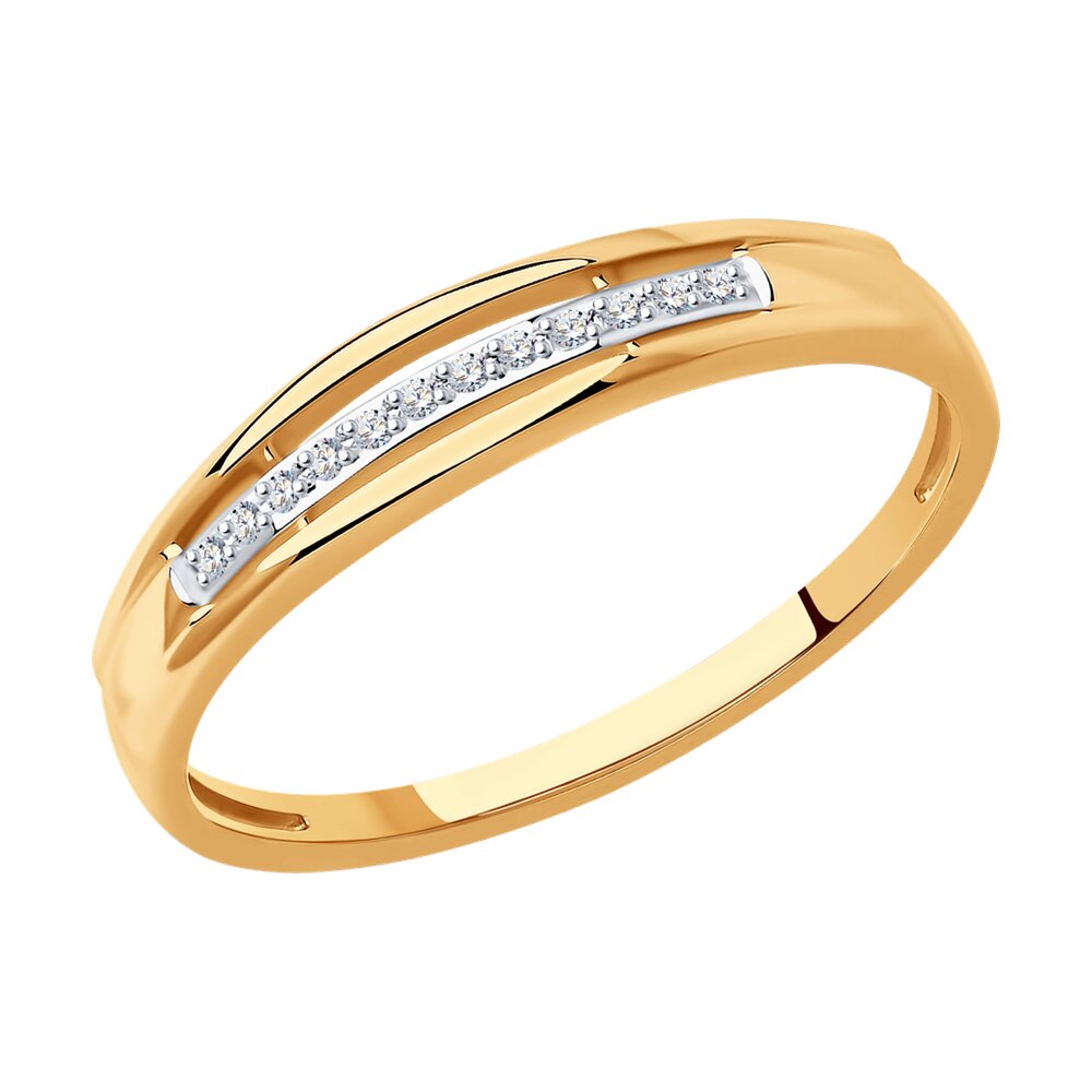 

Кольцо SOKOLOV Diamonds из золота с бриллиантами