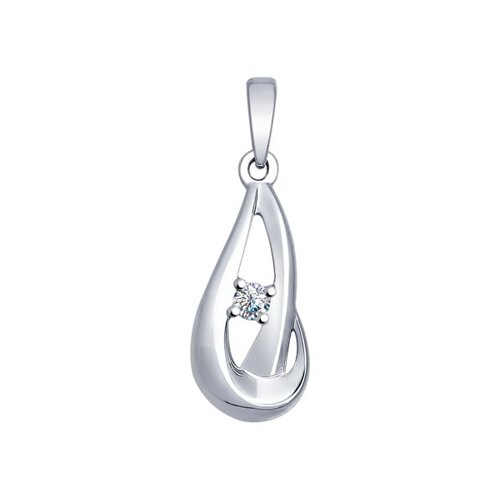 

Подвеска SOKOLOV из серебра с swarovski zirconia