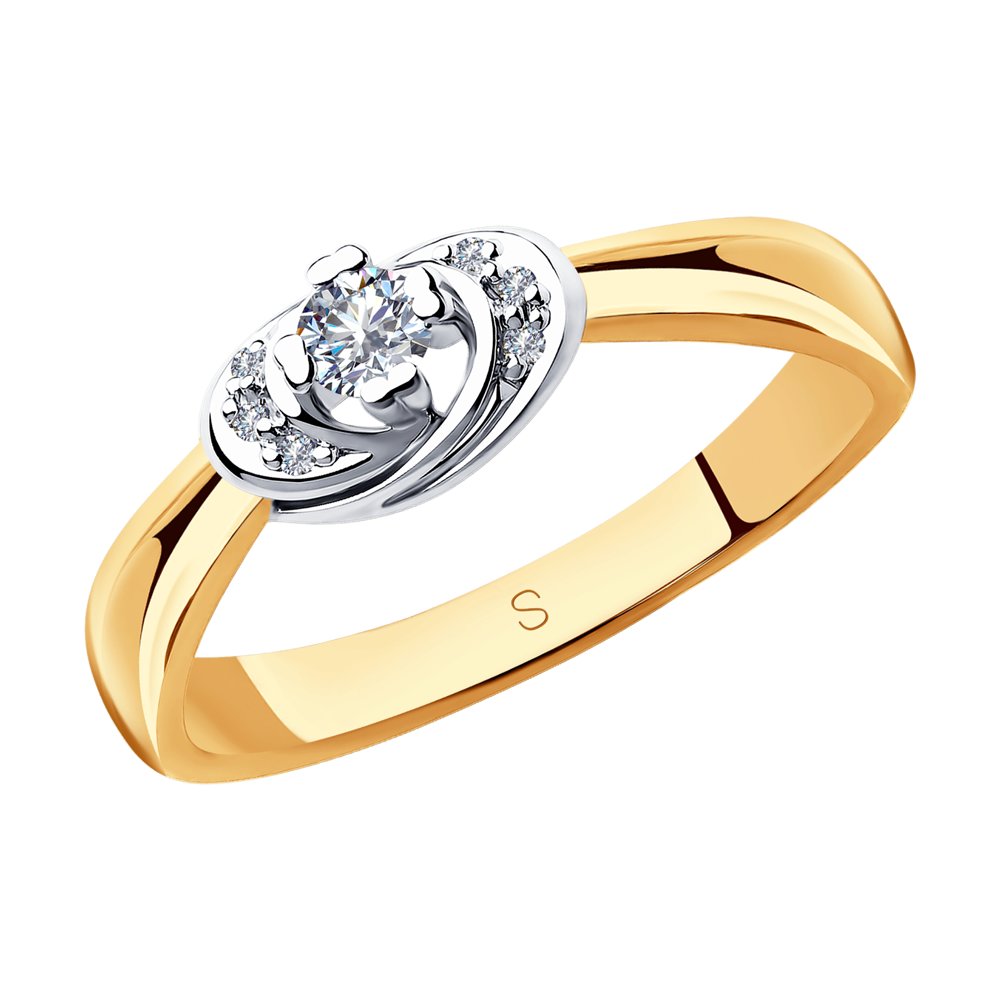

Кольцо SOKOLOV Diamonds из золота с бриллиантами
