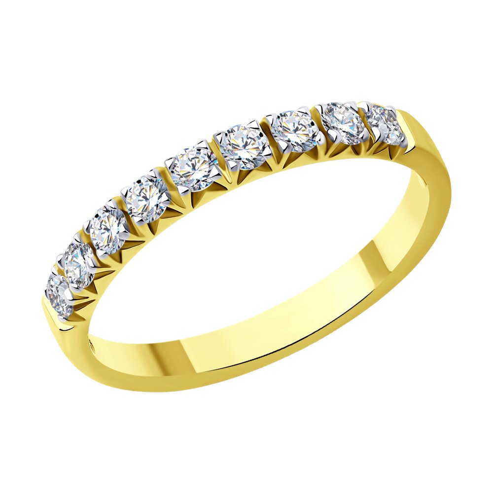 

Кольцо SOKOLOV Diamonds из желтого золота с бриллиантами