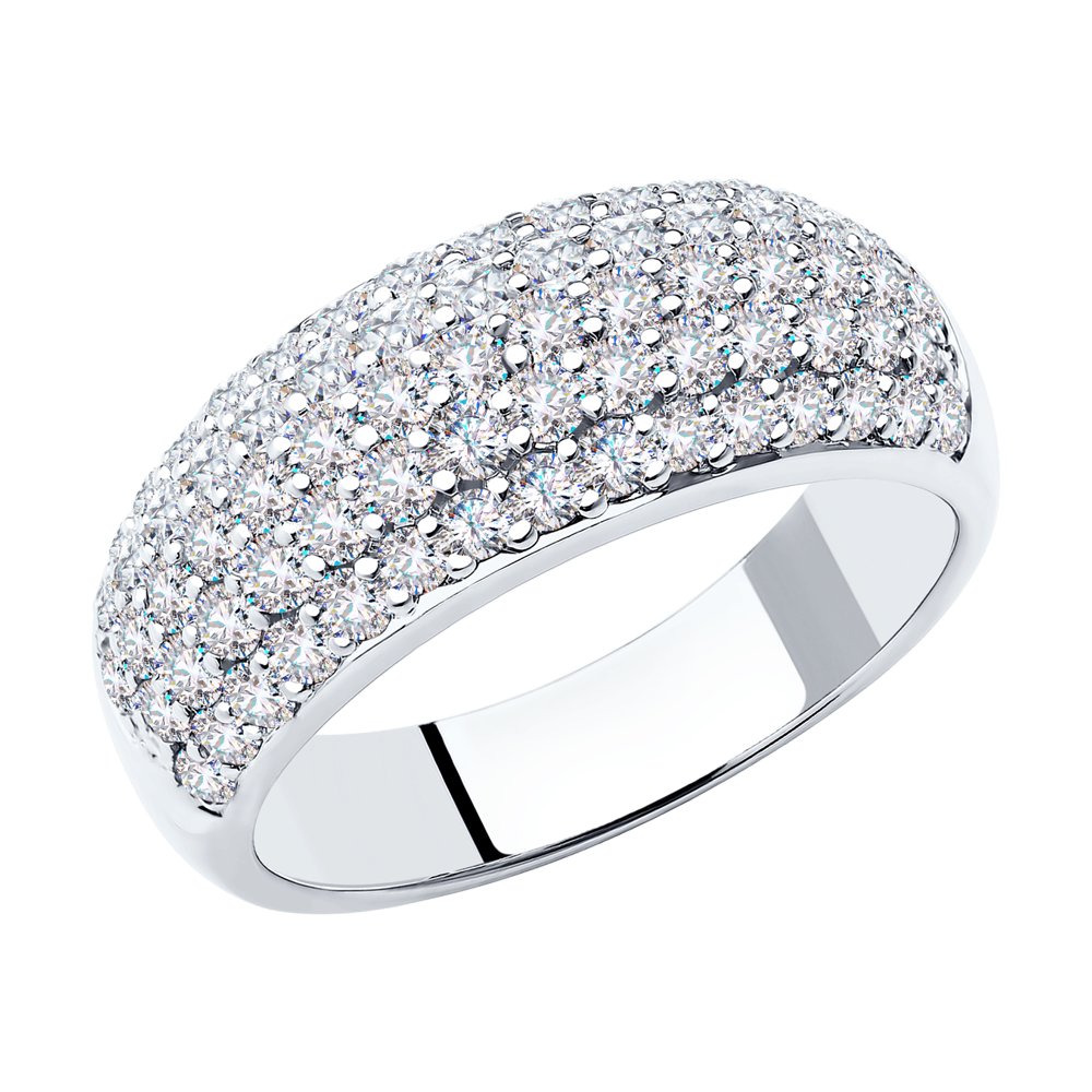 

Кольцо SOKOLOV Diamonds из белого золота с бриллиантами