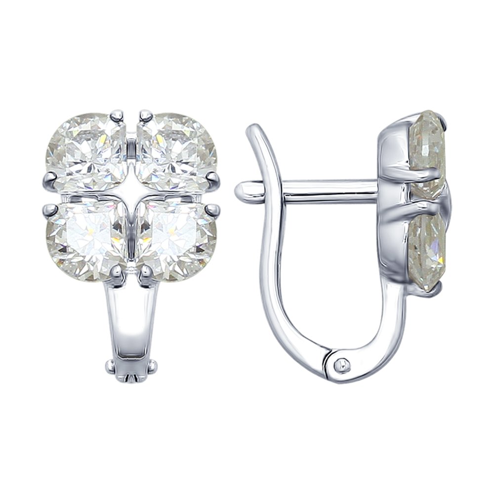 

Серьги SOKOLOV из серебра со Swarovski Zirconia