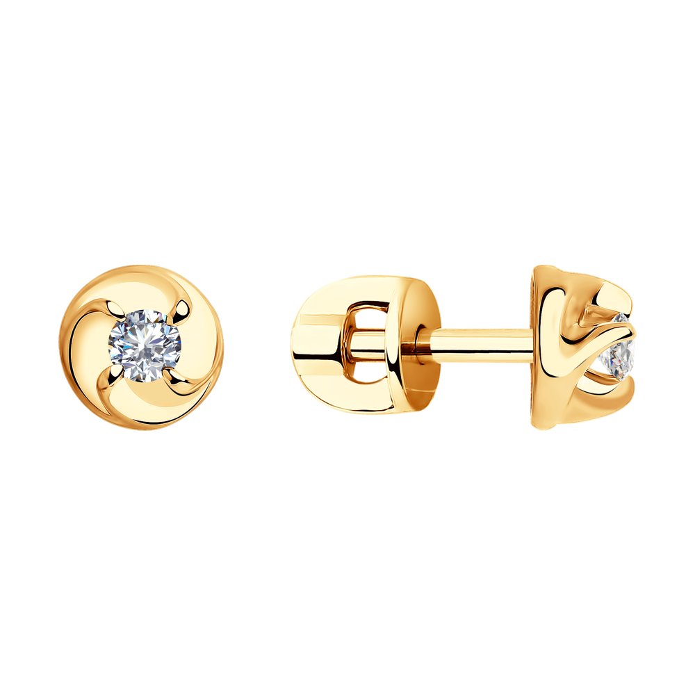 

Серьги SOKOLOV Diamonds из золота с бриллиантами