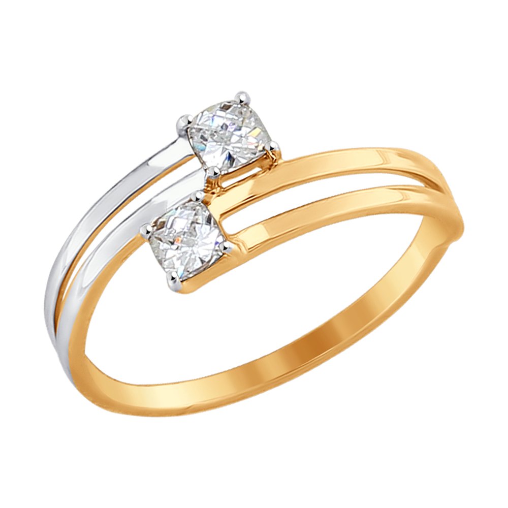

Кольцо SOKOLOV из золота со Swarovski Zirconia