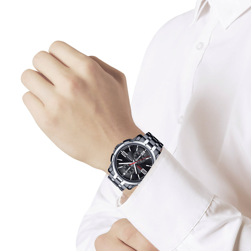 фото Мужские стальные часы sokolov