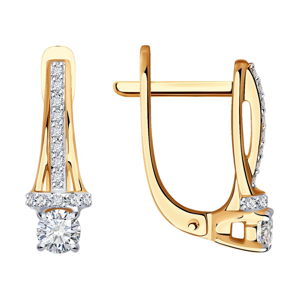 

Серьги SOKOLOV Diamonds из золота с бриллиантами