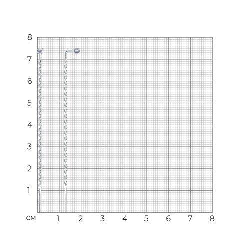 Серьги из серебра с фианитами - фото 3