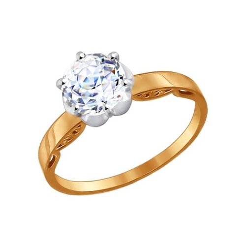 

Кольцо SOKOLOV из золота со Swarovski Zirconia