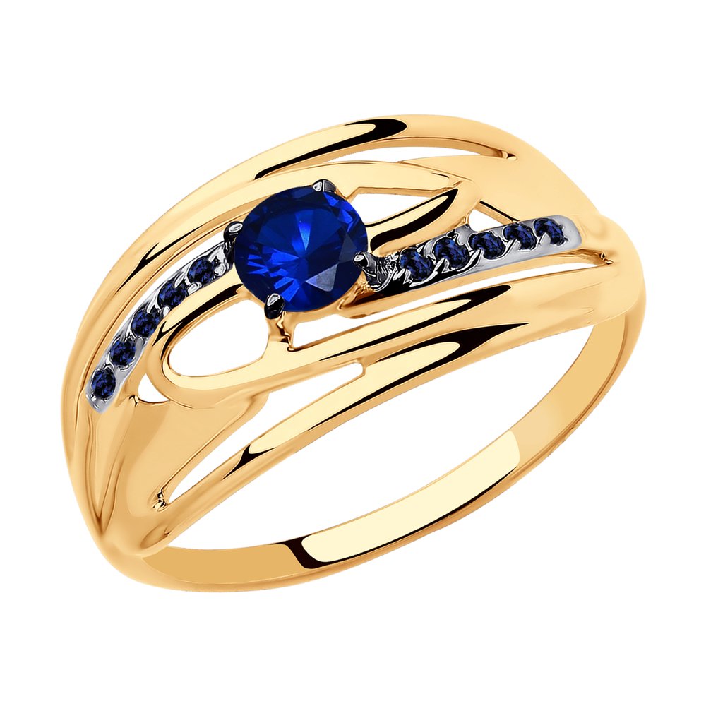 

Кольцо SOKOLOV из золота с фианитами