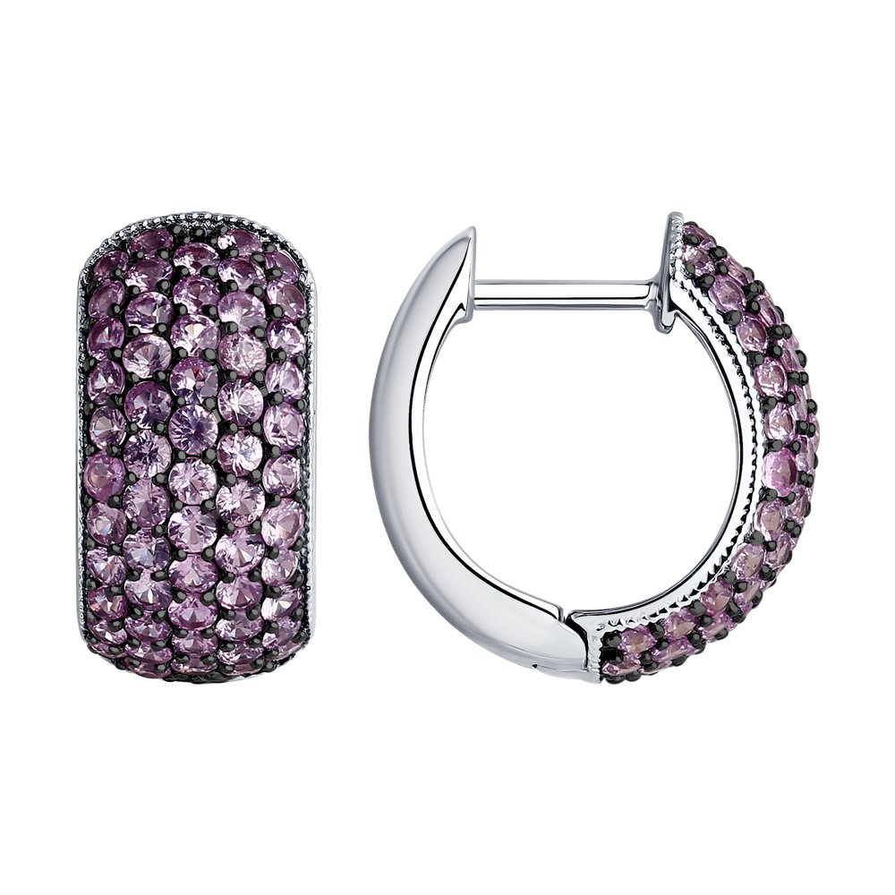 

Серьги SOKOLOV Diamonds из белого золота с сапфирами
