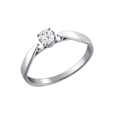

Помолвочное кольцо c бриллиантом SOKOLOV Diamonds