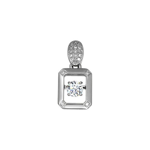 

Подвеска SOKOLOV из белого золота с бриллиантами и топазом swarovski