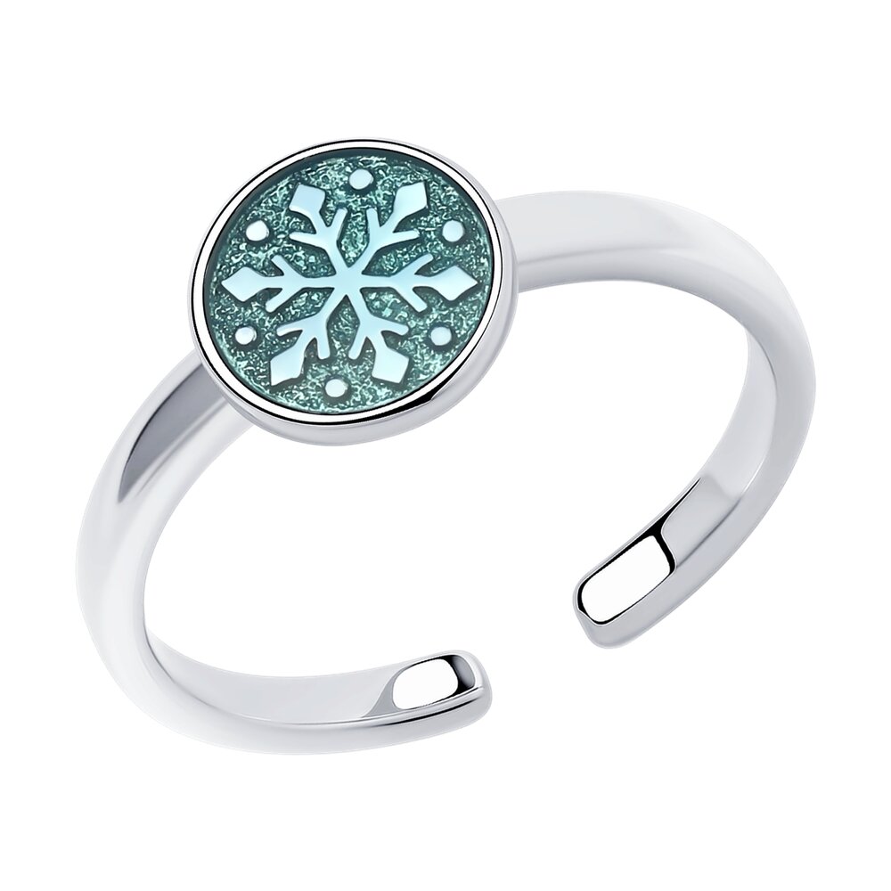 

Кольцо SOKOLOV из серебра с эмалью