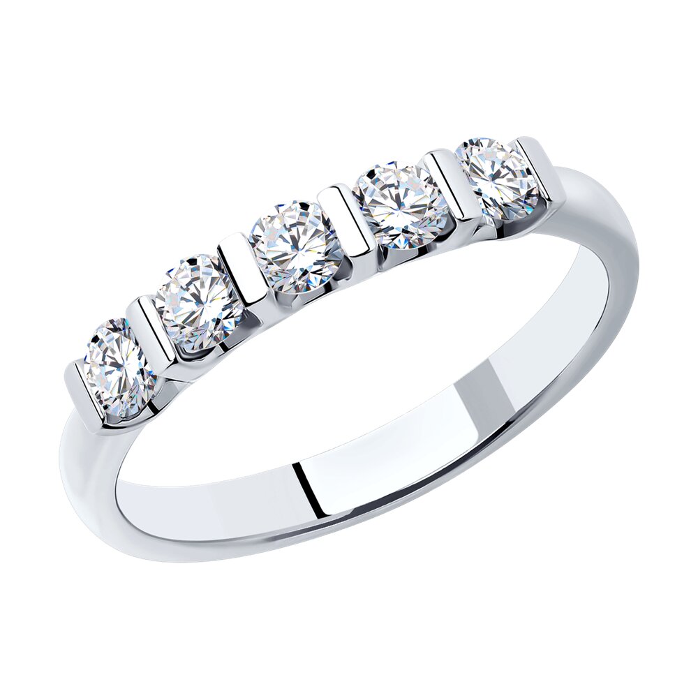 

Кольцо SOKOLOV Diamonds из белого золота с бриллиантами