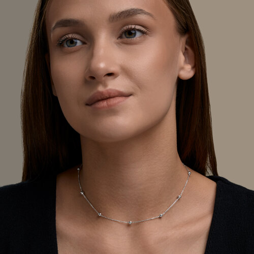 Колье из серебра - фото 4