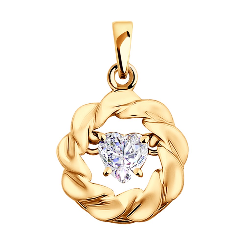 

Подвеска SOKOLOV из серебра со Swarovski Zirconia