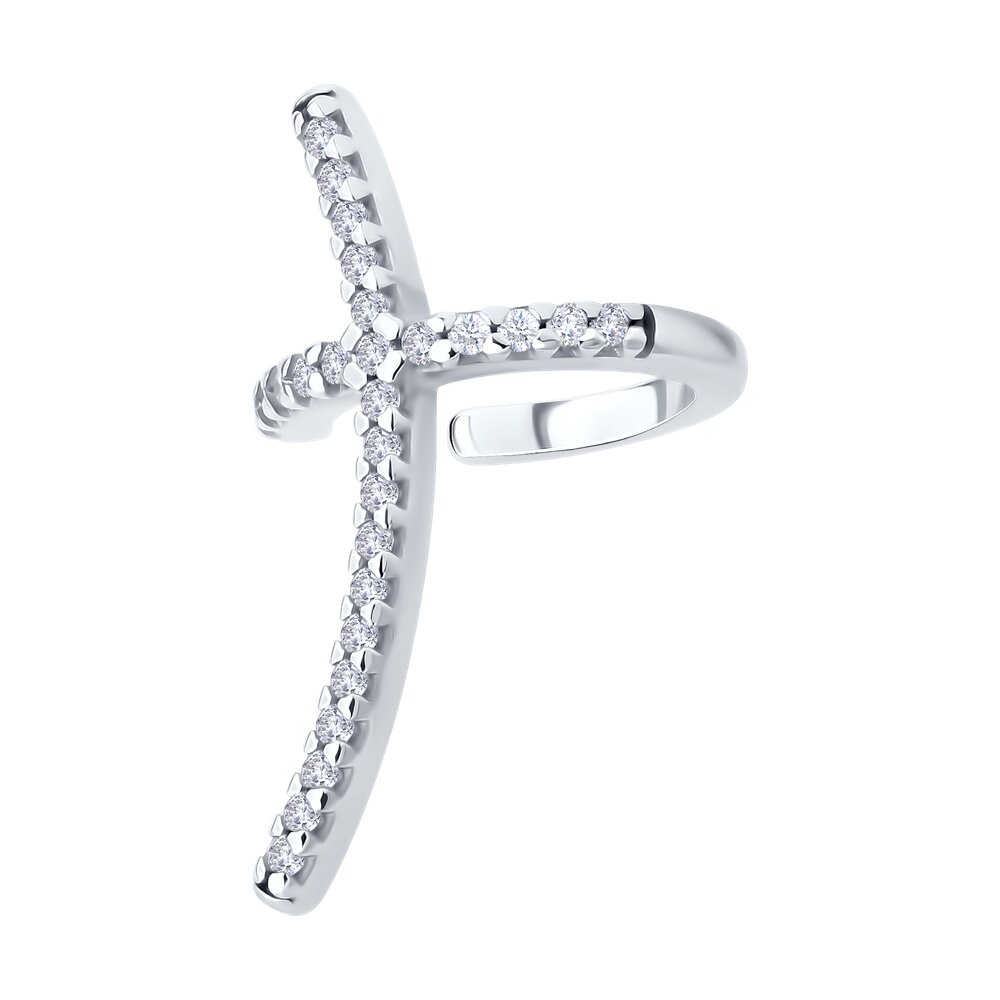 Серьга SOKOLOV из серебра с фианитами 4190₽