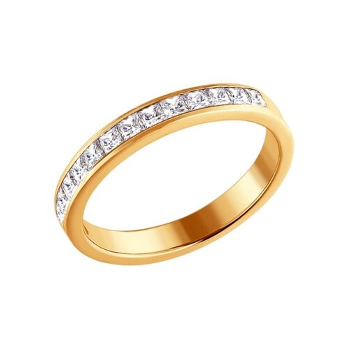 

Обручальное кольцо SOKOLOV из золота со Swarovski Zirconia